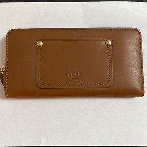 Shinola Pocket Zip Wallet